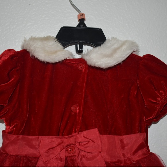 Blueber boulevard cute red dress, size 2t - Picture 3 of 7